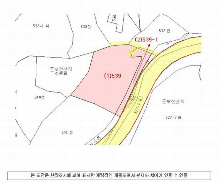 2025타경11561 경상남도 창원시 의창구 북면 외산리 539 농지 경매 이미지