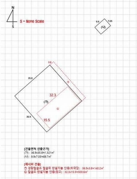 2025타경11664 울산광역시 울주군 웅촌면 곡천리 1-6 창고 경매 이미지