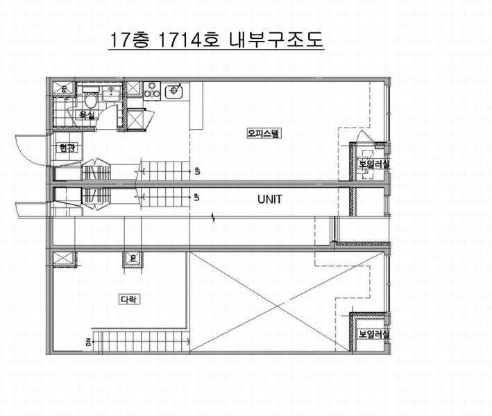2025타경12359 울산광역시 남구 월평로48번길 9, 휴먼블루드빌 17층 1714호 오피스텔[계약18평형] 경매 이미지