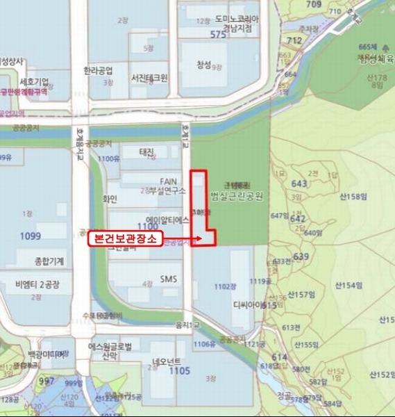 2025타경12581 경상남도 양산시 호계동 1101, 이든컴퍼니 영남센터 주차장 한국쓰리축6.5톤트럭 경매 이미지
