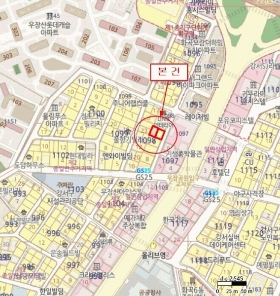 2025타경8952 서울특별시 강서구 우장산로15길 13, 휴먼시티 4층 402호 다세대(빌라)[공급11평형] 경매 이미지