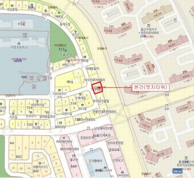 2023타경9971 울산광역시 울주군 범서읍 구영로 70, 엣지타워 7층 1303호 오피스텔[계약22평형] 경매 이미지