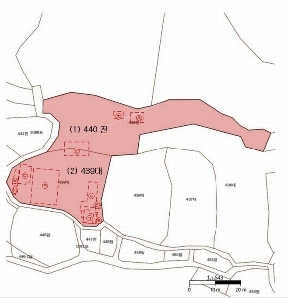 2023타경106582 울산광역시 북구 대안동 440 농지 경매 이미지