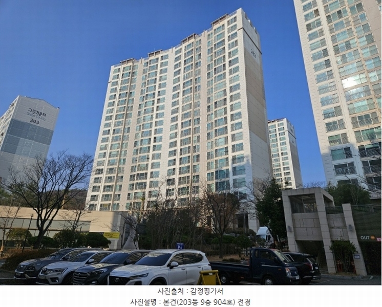 2024타경119868 울산광역시 북구 달천로 103-19울산광역시 북구 달천로○○○○, 달천아이파크2차 203동 9층 904호달천아이○○ 아파트[공급38평형] 경매 이미지
