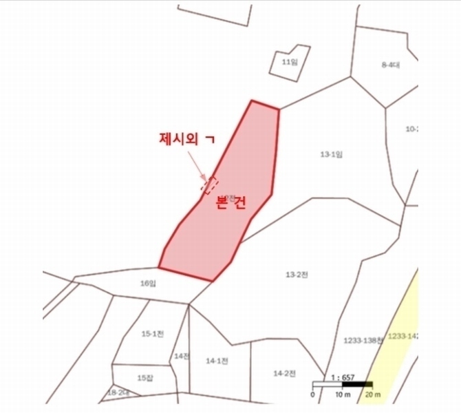 2024타경7781 울산광역시 울주군 상북면 궁근정리 12 농지 경매 이미지
