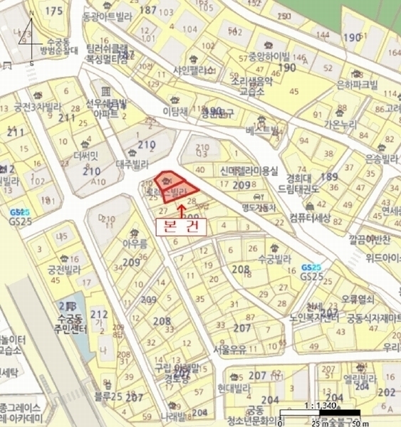 2025타경9058 서울특별시 구로구 부일로15길 29-17, 로렉스 3층 301호 다세대(빌라) 경매 이미지