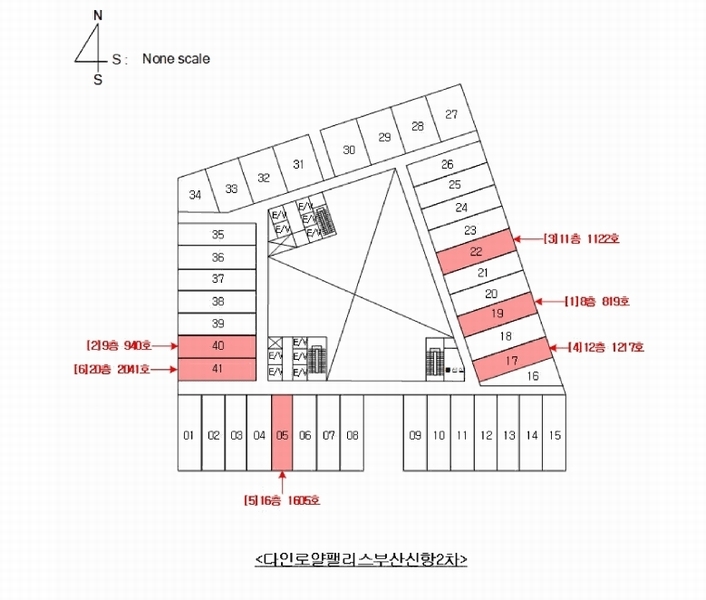 2025타경343 경상남도 창원시 진해구 신항2로 114, 다인로얄팰리스부산신항2차 20층 2041호 오피스텔[계약26평형] 경매 이미지
