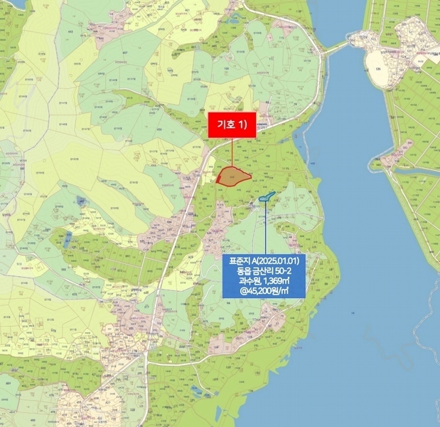 2025타경11258 경상남도 창원시 의창구 동읍 금산리 65 임야 경매 이미지
