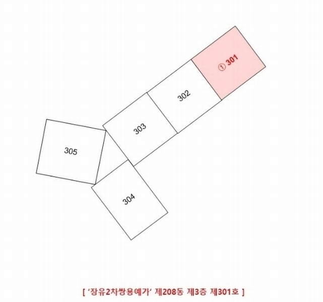 2024타경6102 경상남도 김해시 장유로 362, 장유2차쌍용예가 208동 3층 301호 아파트[공급54평형] 경매 이미지