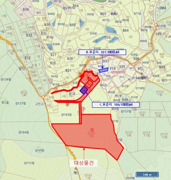 2024타경101946 경상남도 김해시 진례면 고모리 산163-5 임야 경매 이미지