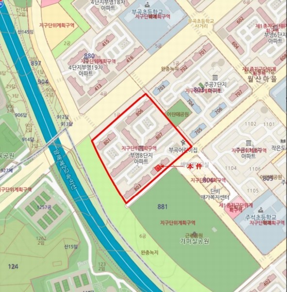 2024타경108640 경상남도 김해시 월산로 111-48, 월산마을부영아파트 805동 2층 203호 아파트[공급30평형] 경매 이미지