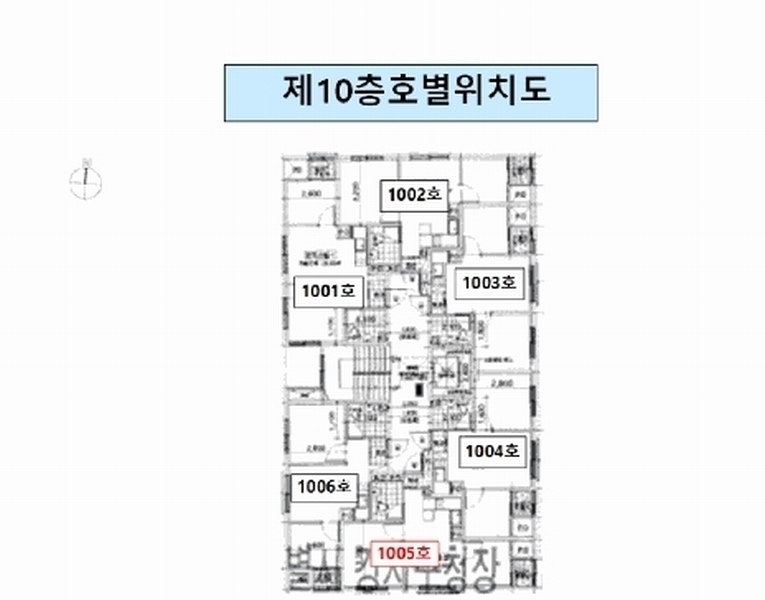 2025타경9293 서울특별시 강서구 곰달래로16길 34, 제이투리더스뷰 10층 1005호 오피스텔 경매 이미지