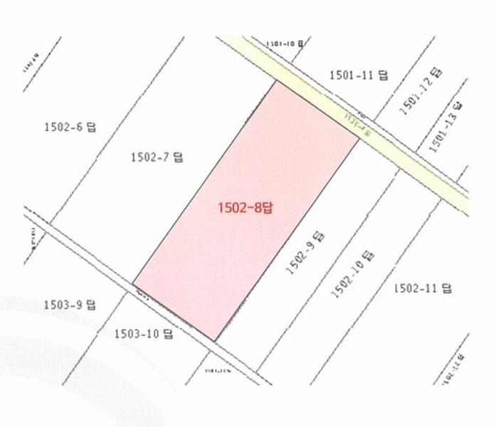 2024타경113444 경상남도 창원시 의창구 북면 신촌리 1502-8 농지 경매 이미지