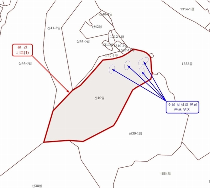 2025타경10320 경상남도 창원시 의창구 반계동 산40 임야 경매 이미지