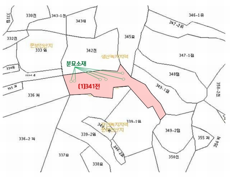 2024타경106941 경상남도 창원시 의창구 동읍 월잠리 341 농지 경매 이미지
