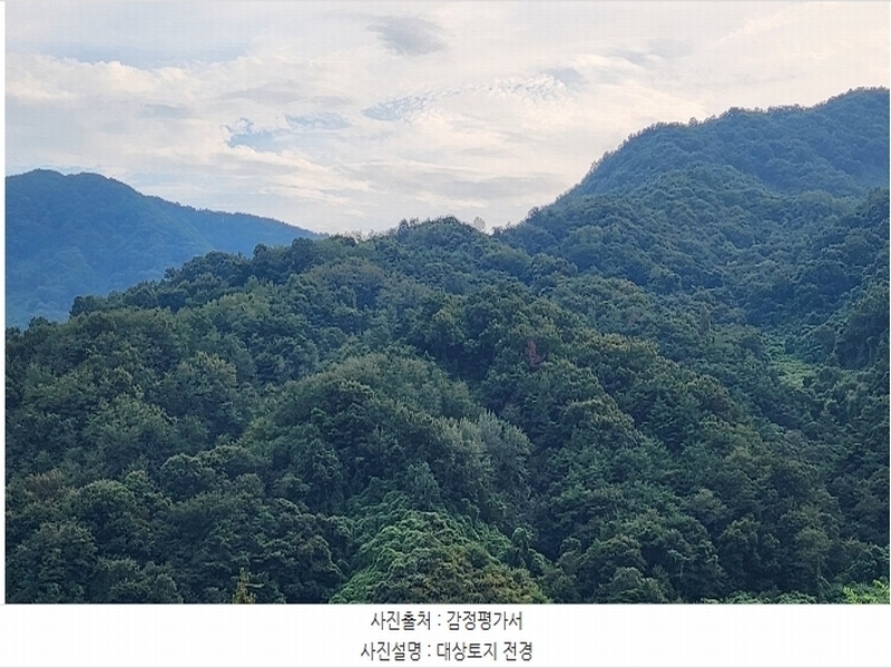 2024타경111684 경상남도 창원시 의창구 북면 내곡리 산255-3 임야 경매 이미지
