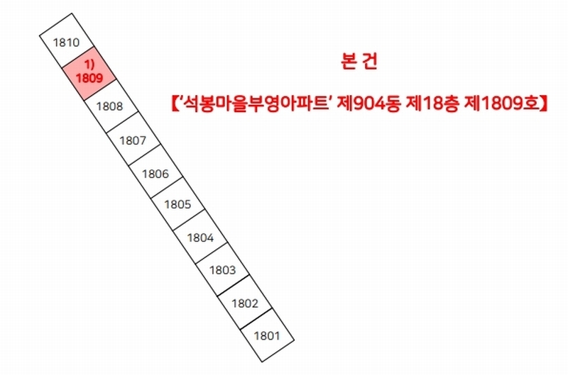 2024타경115211 경상남도 김해시 금관대로599번길 27, 석봉마을부영아파트 904동 18층 1809호 아파트[공급20평형] 경매 이미지