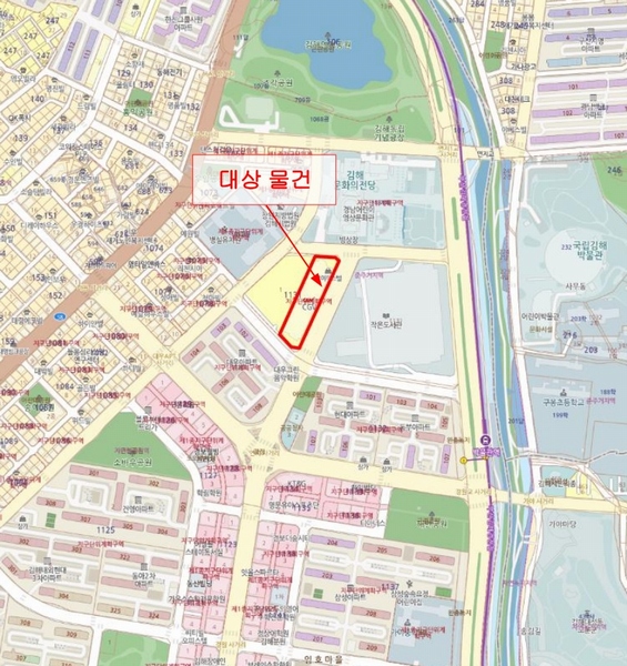 2024타경1626 경상남도 김해시 내외중앙로 137, 휴앤락몰 1층 114호 근린상가 경매 이미지