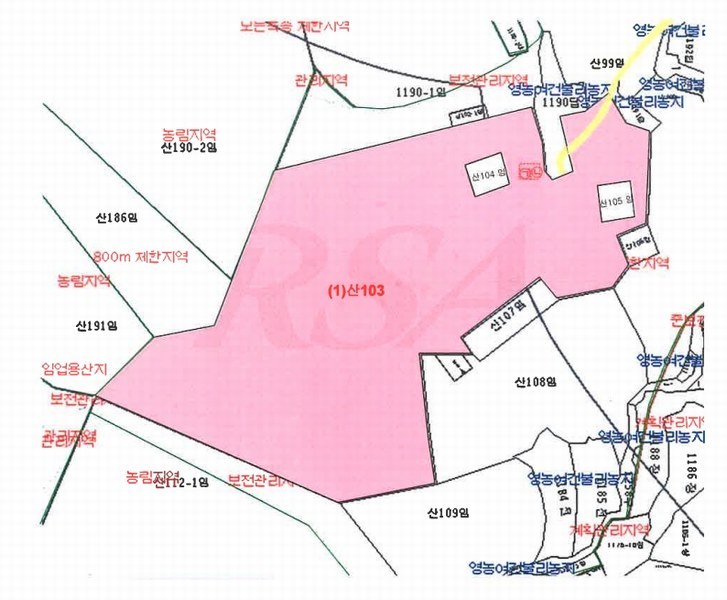 2024타경5031 경상남도 김해시 생림면 나전리 산103 임야 경매 이미지