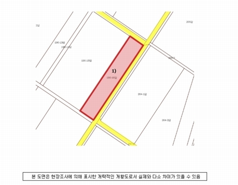2024타경8009 경상남도 김해시 화목동 190-16 농지 경매 이미지