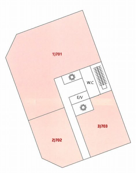 2024타경8092 경상남도 김해시 삼문로 19, 대암월드피아 7층 701호외2개호 근린상가 경매 이미지