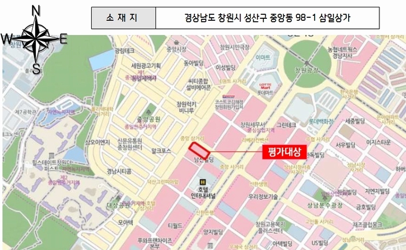 2023타경112550 경상남도 창원시 성산구 중앙대로83번길 13경상남도 창원시 성산구 중앙대로83○○○○, 삼일상가 지하층 22호삼일상가○○ 근린상가 경매 이미지
