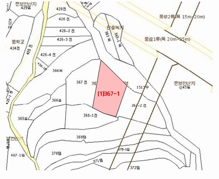 2024타경4755 경상남도 창원시 의창구 북면 내곡리 367-1 농지 경매 이미지