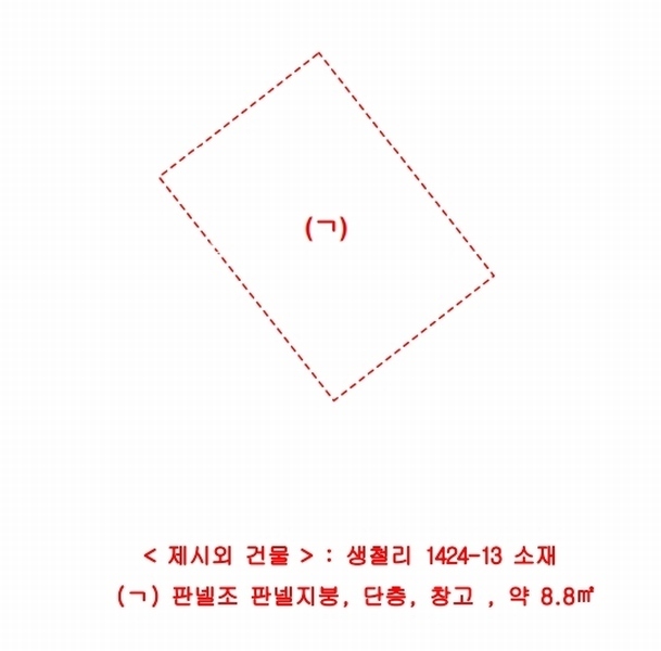 2024타경111028 경상남도 김해시 생림면 생철리 1324-8 임야 경매 이미지