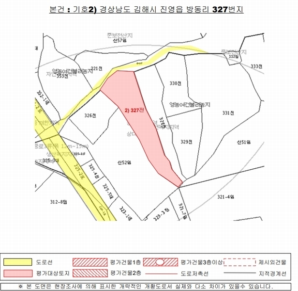 2024타경116818 경상남도 김해시 진영읍 방동리 327 농지 경매 이미지
