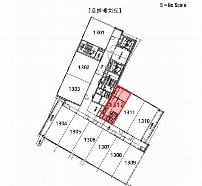 2025타경9468 서울특별시 강서구 화곡로 238, 아덴하임 13층 1312호 오피스텔[계약14평형] 경매 이미지