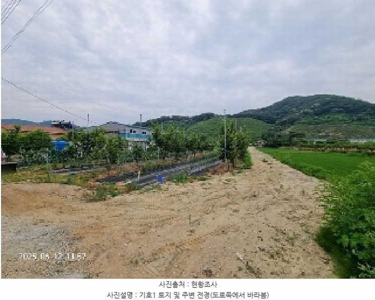 2025타경11587 경상남도 창원시 의창구 북면 신촌리 1132-1 농지 경매 이미지