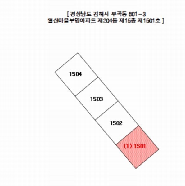 2025타경11698 경상남도 김해시 대청로 421, 월산마을부영아파트 204동 15층 1501호 아파트[공급31평형] 경매 이미지