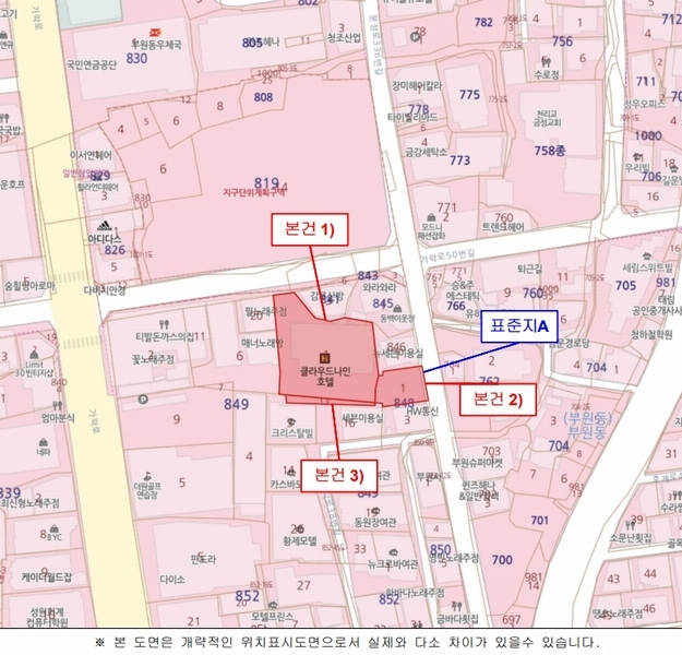 2025타경11611 경상남도 김해시 부원동 849-1 숙박시설 경매 이미지