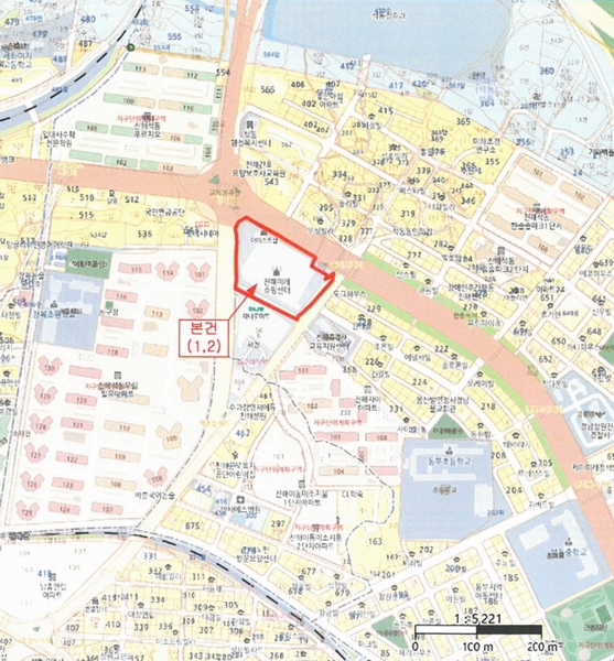 2024타경722 경상남도 창원시 진해구 진해대로 762, 진해미래쇼핑센터 1층 163-21호외1개호 근린상가 경매 이미지