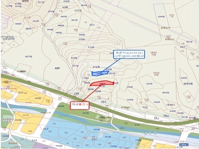 2024타경4762 경상남도 창원시 의창구 북면 내곡리 386 농지 경매 이미지