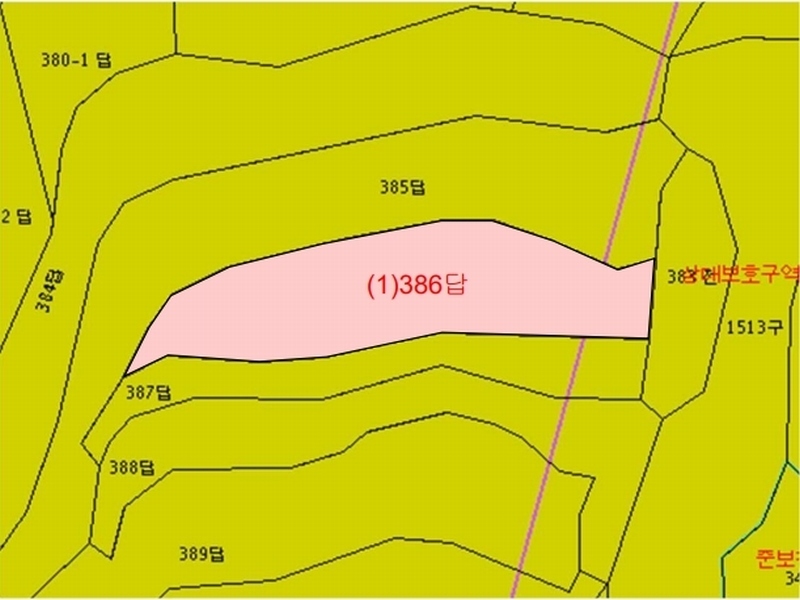 2024타경4762 경상남도 창원시 의창구 북면 내곡리 386 농지 경매 이미지