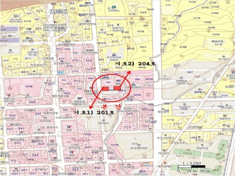 2024타경116283 경상남도 창원시 진해구 진해대로694번길 23, 부건2차이데아아파트 2층 204호 근린상가 경매 이미지