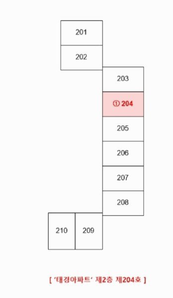 2025타경12204 경상남도 김해시 호계로472번길 48, 태경아파트 2층 204호 아파트[공급20평형] 경매 이미지