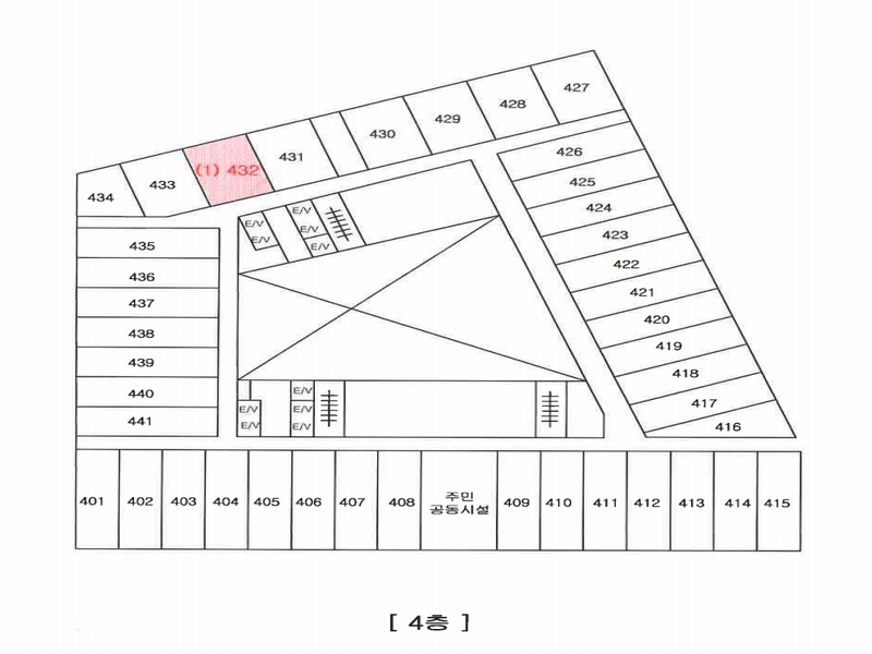 2024타경115471 경상남도 창원시 진해구 신항2로 114, 다인로얄팰리스부산신항2차 4층 432호 오피스텔[계약26평형] 경매 이미지