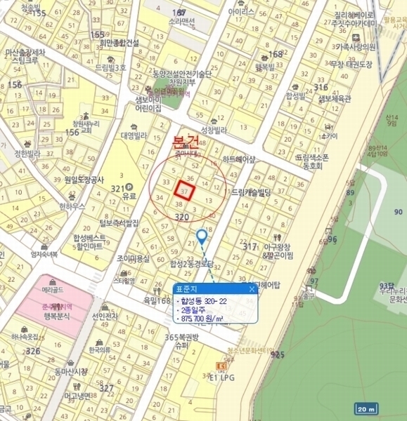 2024타경102567 경상남도 창원시 마산회원구 합성동  320-37 주택 경매 이미지