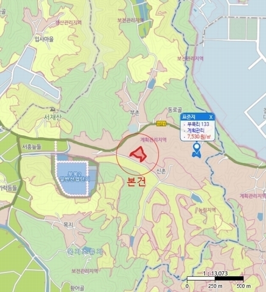 2024타경104396 경상남도 함안군 대산면 부목리 592-1 임야 경매 이미지