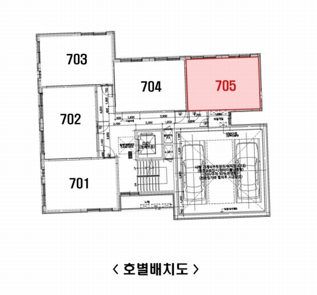 2025타경9595 서울특별시 강서구 월정로20길 68, 리치아파트 105동 7층 705호 오피스텔 경매 이미지