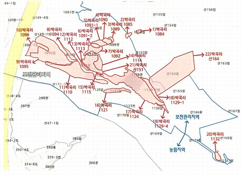 2025타경167 경상남도 함안군 군북면 박곡리 1132 농지 경매 이미지