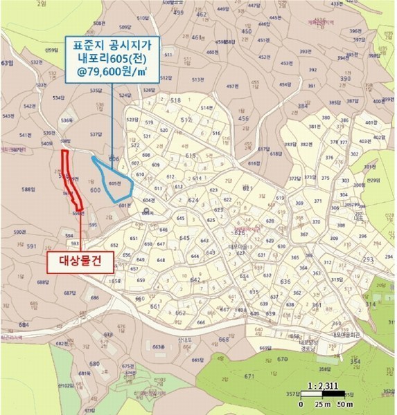 2025타경20679 경상남도 창원시 마산합포구 구산면 내포리 598-1 농지 경매 이미지