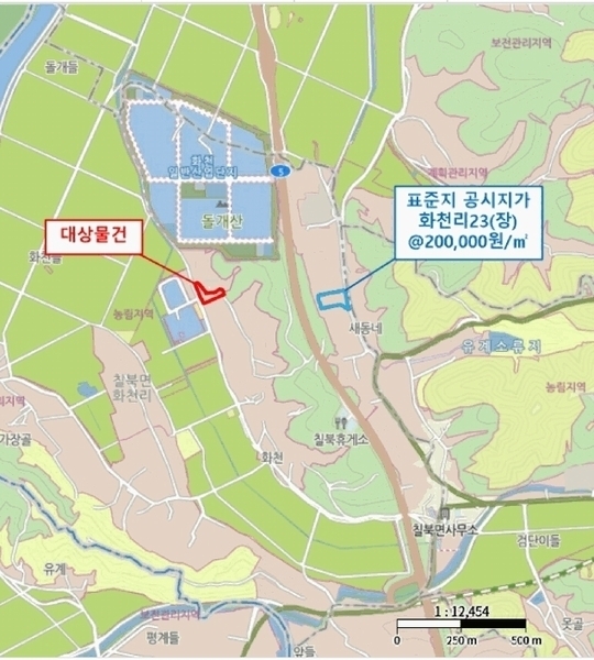 2025타경20715 경상남도 함안군 칠북면 화천리 721 공장 경매 이미지