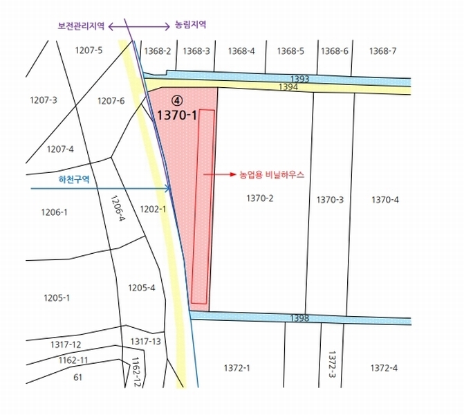 2025타경20730 경상남도 함안군 군북면 장지리 1370-1 농지 경매 이미지