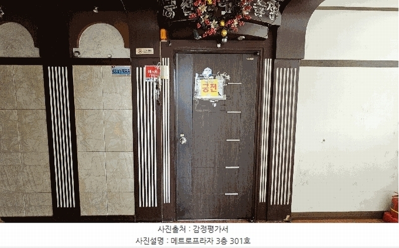 2025타경20817 경상남도 창원시 마산회원구 호계본동로 10, 메트로프라자 3층 301호 근린상가 경매 이미지