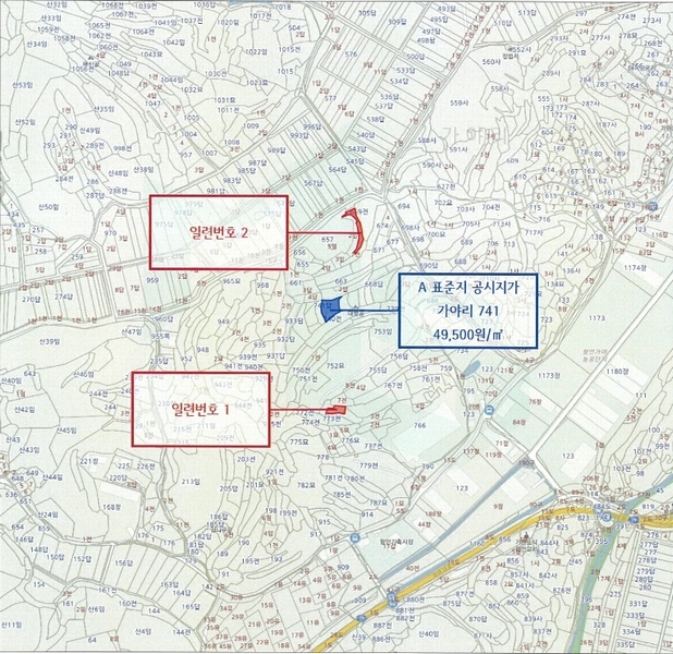 2022타경105555 경상남도 함안군 가야읍 가야리 770 농지 경매 이미지
