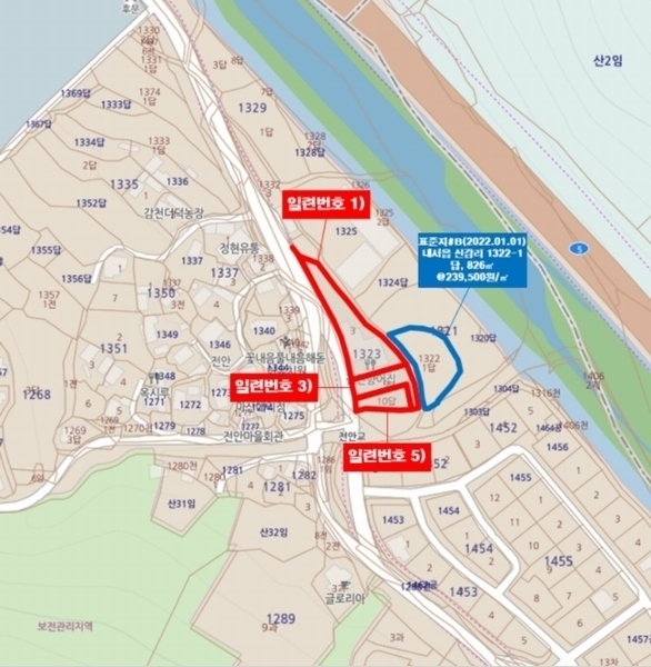 2023타경46 경상남도 창원시 마산회원구 내서읍 신감리 1323-3 근린주택 경매 이미지