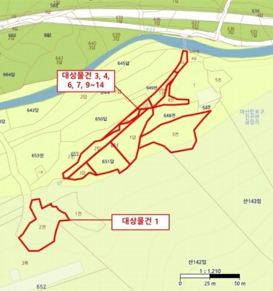 2023타경105187 경상남도 창원시 마산합포구 진전면 금암리 652-2 농지 경매 이미지